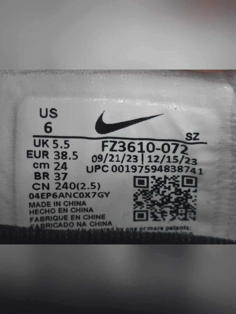 Nike Air Max 1 '87 N7 X Lauren Thomas (Mi’Kmaq) FZ3610-072 Mens Size/Womens Size
